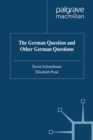 The German Question and Other German Questions - eBook