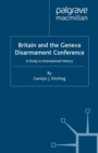 Britain and the Geneva Disarmament Conference - eBook