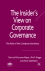 The Insider's View on Corporate Governance : The Role of the Company Secretary - eBook