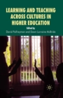 Learning and Teaching Across Cultures in Higher Education - eBook