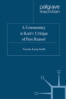 A Commentary to Kant's 'Critique of Pure Reason' - eBook