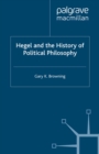 Hegel and the History of Political Philosophy - eBook
