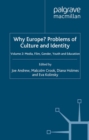 Why Europe? Problems of Culture and Identity : Volume 2: Media, Film, Gender, Youth and Education - eBook