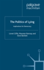 The Politics of Lying : Implications for Democracy - eBook