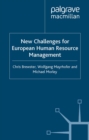 New Challenges for European Resource Management - eBook