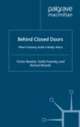 Behind Closed Doors: What Company Audit is Really About - eBook