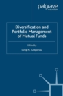 Diversification and Portfolio Management of Mutual Funds - eBook