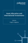 Asset Allocation and International Investments - eBook