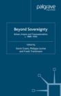 Beyond Sovereignty : Britain, Empire and Transnationalism, c.1880-1950 - eBook