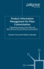 Product Information Management for Mass Customization : Connecting Customer, Front-office and Back-office for Fast and Efficient Customization - eBook