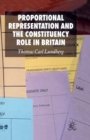 Proportional Representation and the Constituency Role in Britain - eBook