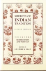 Sources of Indian Tradition : Modern India and Pakistan - Book