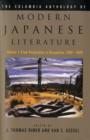 The Columbia Anthology of Modern Japanese Literature : Volume 1: From Restoration to Occupation, 1868-1945 - Book