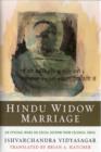 Hindu Widow Marriage - Book