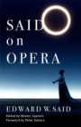 Said on Opera - Book