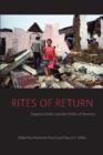 Rites of Return : Diaspora Poetics and the Politics of Memory - eBook