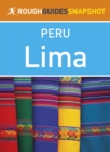 Lima (Rough Guides Snapshot Peru) - eBook
