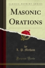 Masonic Orations - eBook