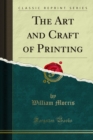 The Art and Craft of Printing - eBook