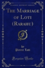 The Marriage of Loti (Rarahu) - eBook