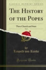 The History of the Popes During the Last Four Centuries - eBook