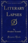 Literary Lapses - eBook