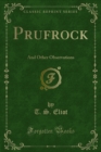 Prufrock : And Other Observations - eBook
