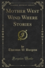 Mother West Wind Where Stories - eBook