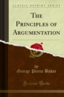 The Principles of Argumentation - eBook