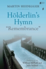Holderlin's Hymn "Remembrance" - Book