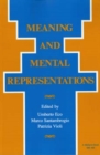 Meaning and Mental Representations - Book