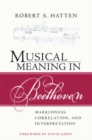 Musical Meaning in Beethoven : Markedness, Correlation, and Interpretation - Book