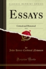 Essays : Critical and Historical - eBook