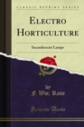 Electro Horticulture : Incandescent Lamps - eBook