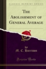 The Abolishment of General Average - eBook