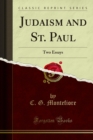 Judaism and St. Paul : Two Essays - eBook