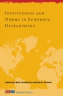 Institutions and Norms in Economic Development - eBook