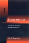 Econometrics : Econometric Modeling of Producer Behavior - eBook