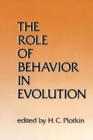 The Role of Behavior in Evolution - Book