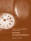 Student Solutions Manual to Accompany Modern Macroeconomics - Book