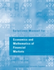 Solutions Manual for Introduction to the Economics and Mathematics of Financial Markets - Book
