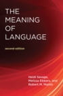 The Meaning Of Language - Book