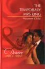 The Temporary Mrs King - Book