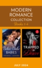 Modern Romance July 2024 Books 1-4 : Baby Worth Billions (The Diamond Club) / Pregnant Princess Bride / His Runaway Royal / Stranded and Seduced - Book