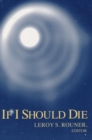 If I Should Die - Book