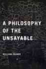 A Philosophy of the Unsayable - eBook