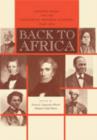 Back to Africa : Benjamin Coates and the Colonization Movement in America, 1848-1880 - Book