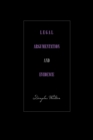 Legal Argumentation and Evidence - Book