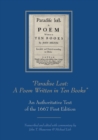 "Paradise Lost: A Poem Written in Ten Books" : An Authoritative Text of the 1667 First Edition - Book