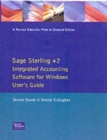 Sage Sterling +2 Windows Users Guide Book - Book